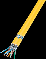 99983DX.500-CPR INFRALAN® Cat.7A Installation cable S/FTP, 500 m, duplex