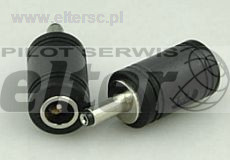 Wtyk zas. 1/3,8mm - gniazdo 1,3/5,5mm