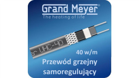 Kabel Grzejny Samoregulujący Uhc-40, 40W/M