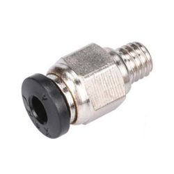 PC4-M6 - końcówka pneumatyczna Bowden 4mm (czarna)