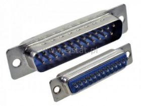 WT do przewodów prosty 25pin DS-25P