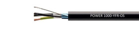 Przewód zasilający POWER 1000-YFR-OS 12G0,75 uniepalniony czarny 0,6/1kV 18191170 /bębnowy/