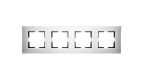 Artline Ramka 4-Krotna Aluminium, Kolor Srebrny / 92182324