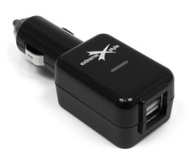 ładowarka samochodowa eXtreme 2100mA z dwoma gniazdami USB
