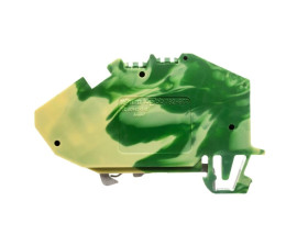 Złączka szynowa PE 2-przewodowa 6mm2 żółto-zielona 782-607 TOPJOBS /25szt./