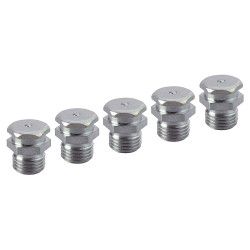 Faithfull FAIGGN14BSPB Grease Nipple Button 1/4in BSP (Pack 5)