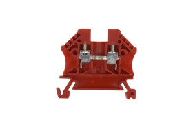 Złączka szynowa 2-przewodowa 2,5mm2 czerwona EURO 43408RD