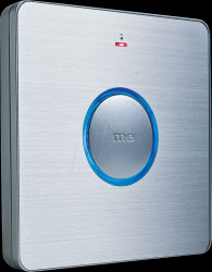 41047 Wireless Receiver with LED luminous ring, silver