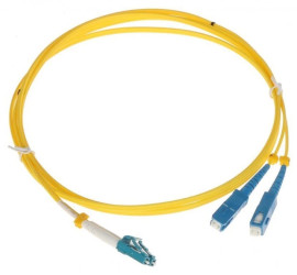 Patchcord światłowodowy jednomodowy PC-2LC/2SC-2 2m