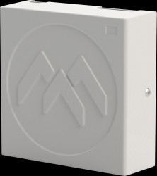 213-038-00 19" wall-mounted distributor housing, VARiONE, 3U, white