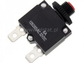 Wyłącznik nadprądowy 8A z resetem MR1