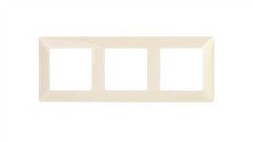 Valena Life Ramka Potrójna Kremowa 754043