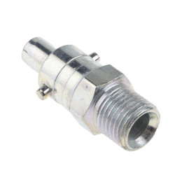 Szybkozłączka pneumatyczna RS PRO G 1/4 męskie rodzaj Męski Gwintowany Stal 1/4in