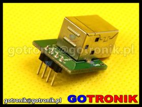 Złącze USB do płytek stykowych