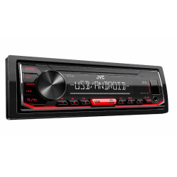 Radio samoch. JVC KDX-162 USB RED