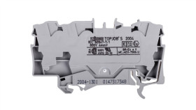 Złączka Szynowa 3-Przewodowa 4Mm2 Szara 2004-1301 Topjobs