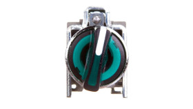 Przełącznik 2 Położeniowy Pokrętło 22Mm Zielony 1Z 1R Bez Samopowrotu Xb4bk123m5