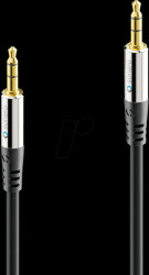 S-AC500-005 Audio cable, 3.5-mm jack plug to connector, 50 cm