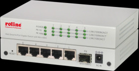 21143523 Switch, 6-port, Gigabit Ethernet, SFP