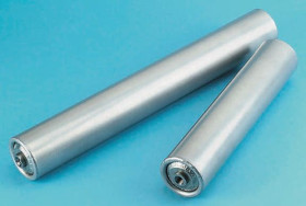 Rolka transportowa śr: 63mm dł: 600mm Stal powlekana cynkiem Rollezy Gwint żeński