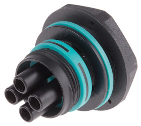 Puszki, Nylon, Montaż na kablu, 4-pinowe IP68