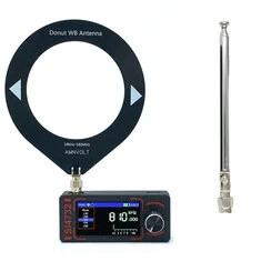 Oryginalny odbiornik radiowy ATS MINI ESP32-S3 SI4732 DSP,pełnozakresowy FM AM MW SW SSB LSB USB,1,9-calowy ekran IPS,bateria 80