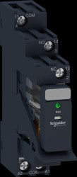 RXG13P7PV Interface relay, 1 W/10 A/230 V AC, LED, base, bracket, varistor