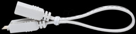 70576 Function MaxLED Flex Connector 10cm White Plastic