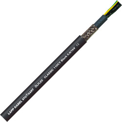 LAPP 1121232 CLASSIC 110 CY Black Control Data Cable 2 x 0.75mm&#xB2; No Earth