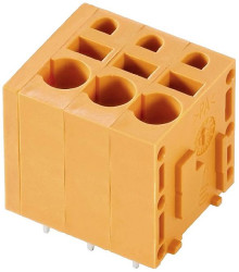 Weidmüller 1330620000 Zaciski śrubowe 2.5 mm² Ilość styków 17 pomarańczowy 15 szt.
