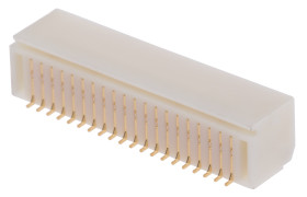 Wtyk PCB 40-pinowe raster: 1.0mm JST Montaż powierzchniowy 1.0A 50.0 V.