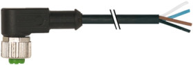 Konektor M12 żeński kątowy z wolnym końcem przewodów 20m 7000-12341-6342000