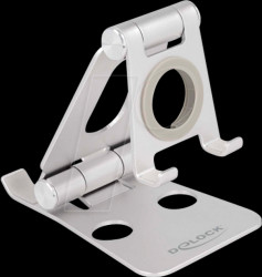 18431 Smartphone, smartwatch, holder, adjustable, silver