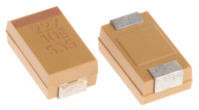 Kondensator tantalowy 220μF 10V dc D SMD ±10