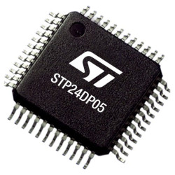 STP24DP05BTR 24-bit constant current LED sink driver with output error detection