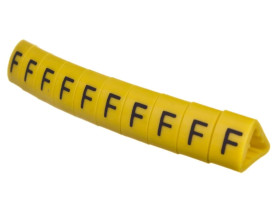 Oznacznik przewodów OZ-2/F żółty E04ZP-01020401700 /100szt./