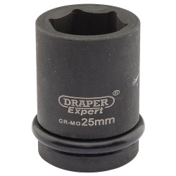Draper Expert 05006 Expert 25mm 3/4&quot; Square Drive Hi-Torq&#xAE; 6 Point Impact Socket