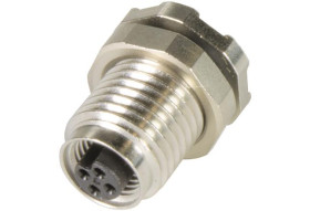 Złącze 3-pinowe M5 Montaż tylny Gniazdo HARTING