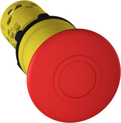 Emergency stop, pull release, mounting Ø  22 mm, unlit, 1 Form B (N/C), XB7NT842