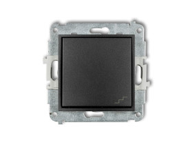 MINI Wyłącznik schodowy grafitowy 11MWP-3 KARLIK