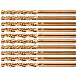 Wiertła do metalu HSS-Co 2.0 mm, 10 szt.