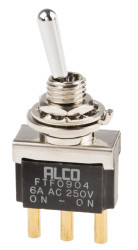 Przełącznik Wł.-(wł.) średnica wycięcia 6.2mm SPDT TE Connectivity Montaż panelowy długość przełącznika 10.5mm