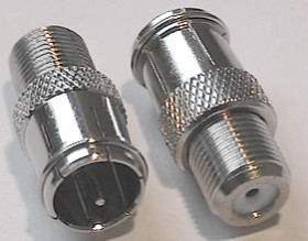 Przejście wtyk F - gniazdo (szybka F-ka)