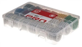 Zestaw do znakowania kabli, typ: Cable Marker, 2700 x 150 znaczników: 0 → 9 (oznaczone kolorami), Bez napisu