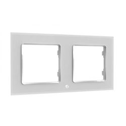 Ramka Shelly Wall Frame 2 dla Shelly Wall Switch - biała