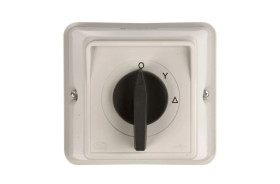 Łącznik krzywkowy gwiazda-trójkąt 3P 63A IP44 ŁK 63-23 w obudowie 926323