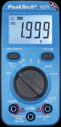 P 1071 Multimeter, digital, 2000 counts, NCV, current measurement