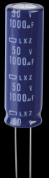 ELXZ500ELL102MK40S ELKO, 1000 µF, 50 V, 105 °C