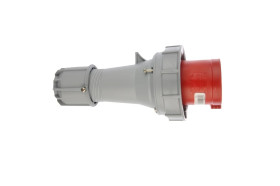 Wtyczka przenośna 63A 5P 400V czerwona IP67 POWER TWIST 035-6
