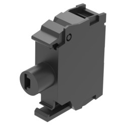 Listwa zaciskowa przycisku EAO Series 45 blokada Moduł oświetlenia Zacisk śrubowy 24 kolor Pomarańczowy